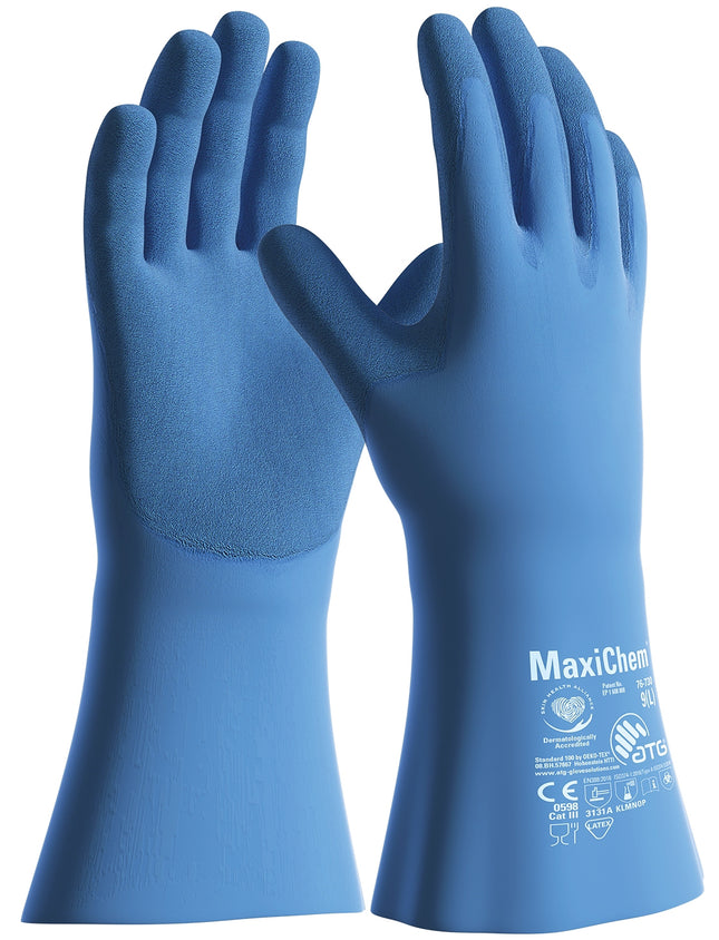 MaxiChem® Chemikalienschutz-Handschuhe (76-730)-72 Paar
