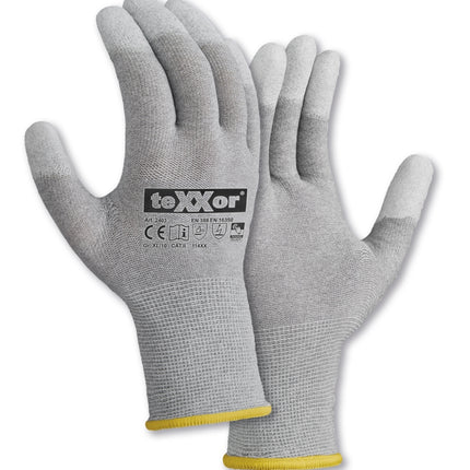 teXXor® Strickhandschuhe ESD 1-240 Paar