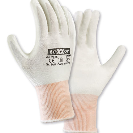 teXXor® Schnittschutz-Strickhandschuhe PU-BESCHICHTUNG-240 Paar