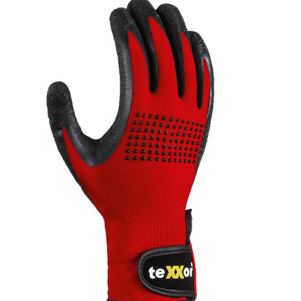 teXXor® Nylon-Montagehandschuhe LATEX BESCHICHTET-144 Paar