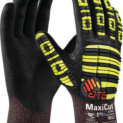MaxiFlex® Cut™AD-APT® Schnittschutz-Strickhand. (52-6745FI)-72 Paar