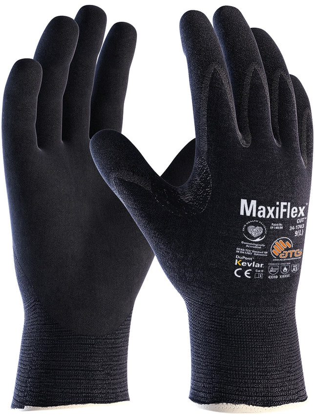 MaxiFlex® Cut™ Kevlar® Schnittschutz-Strickhandschuhe (34-1743)-72 Paar