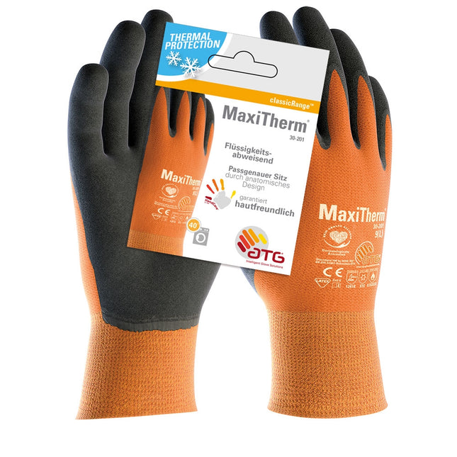 MaxiTherm® Polyacryl/Polyester-Strickhandschuhe (30-201 HCT), SB-Verpackung-72 Paar