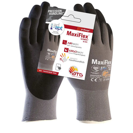 MaxiFlex® Ultimate™ AD-APT® Nylon-Strickhandschuhe (42-874 HCT), SB-Verpackung-144 Paar