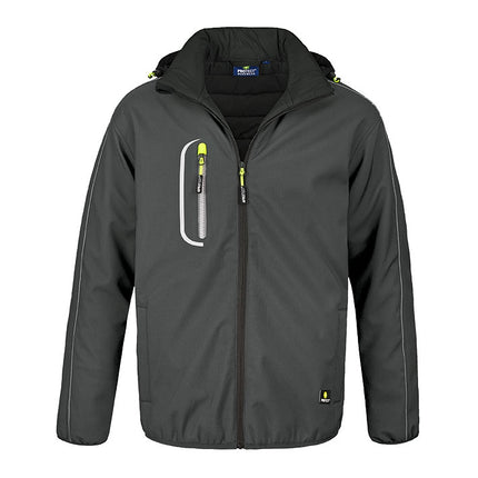 4PROTECT® Winter-Softshelljacke KNOXVILLE 3385 grau