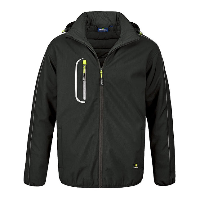 4PROTECT® Winter-Softshelljacke KNOXVILLE 3387 schwarz