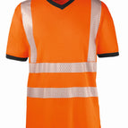 leuchtorange/grau / XS