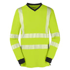 leuchtgelb/grau / XS