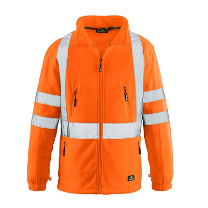 4PROTECT® Warnschutz-Fleecejacke SEATTLE 3460 leuchtorange
