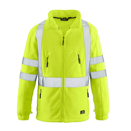 4PROTECT® Warnschutz-Fleecejacke SEATTLE 3465 leuchtgelb
