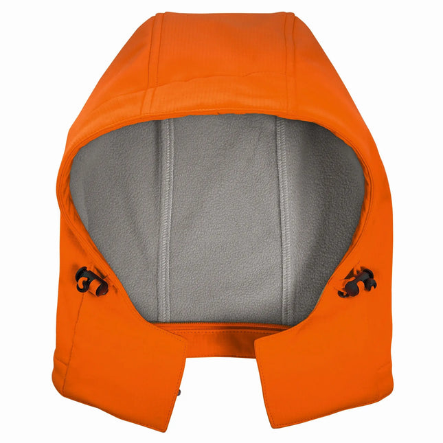 4PROTECT® Warnschutz Softshellkapuze 3473 leuchtorange