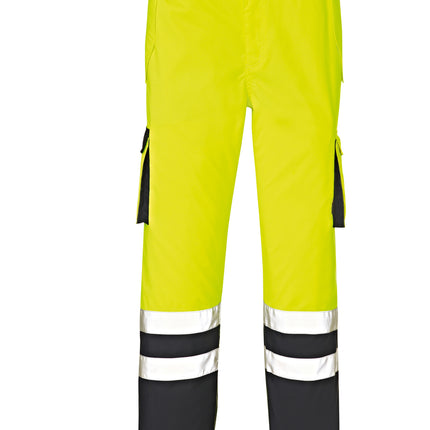 4PROTECT® Warn-Wetterschutz-Bundhose BALTIMORE 3496 leuchtgelb/navy