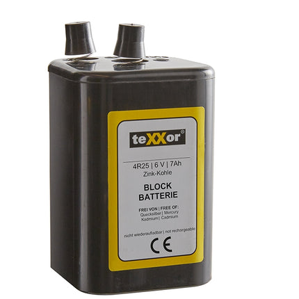 teXXor® Batterie 6V 7AH IEC 4R25-24 Stück