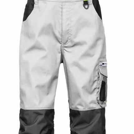 4PROTECT® Latzhose IOWA 3834 weiß/grau