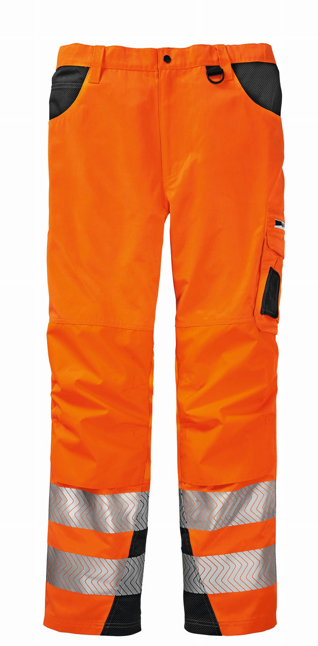 4PROTECT® Warnschutz-Bundhose TENNESSEE 3850 leuchtorange/grau