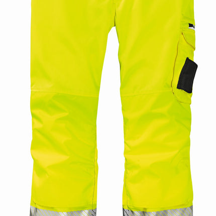 4PROTECT® Warnschutz-Bundhose TENNESSEE 3856 leuchtgelb/grau