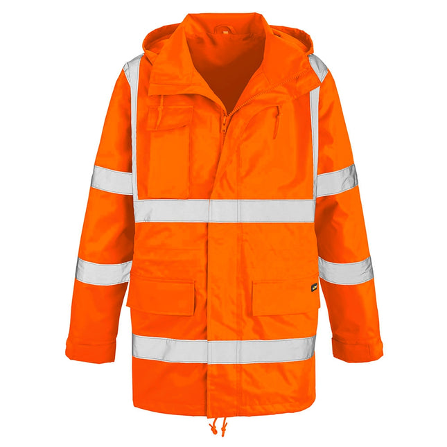 teXXor® Warnschutz-Regenjacke BARRIE 4102 leuchtorange