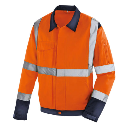 teXXor® Warnschutz-Jacke DAVENPORT 4115 leuchtorange/navy