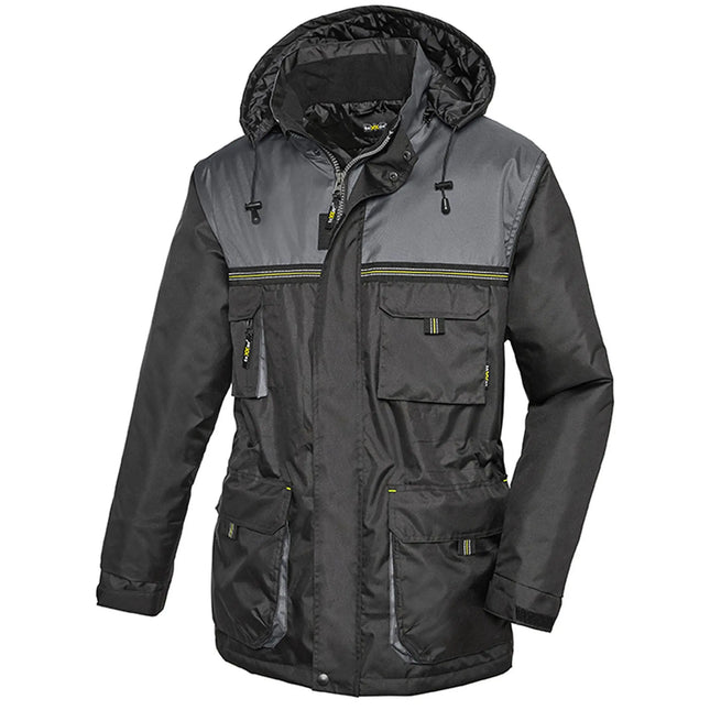teXXor® Winter-Jacke YSTAD 4133 schwarz/grau