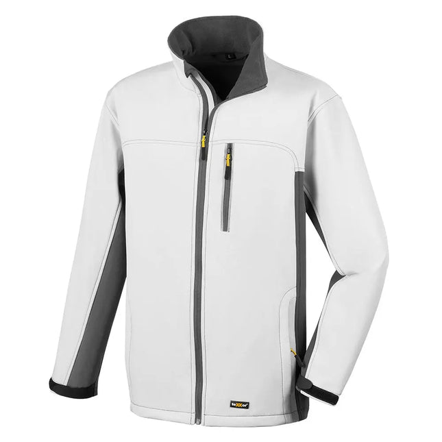 teXXor® Softshell-Jacke SKAGEN 4144 weiß/grau