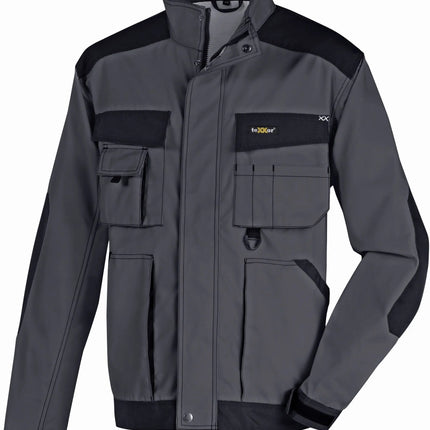 teXXor® Canvas (270 g/m²) Bundjacke ANTIGUA 4167 grau/schwarz