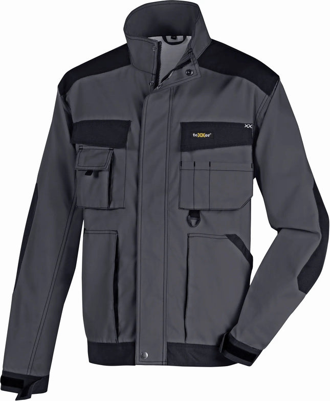 teXXor® Canvas (270 g/m²) Bundjacke ANTIGUA 4167 grau/schwarz