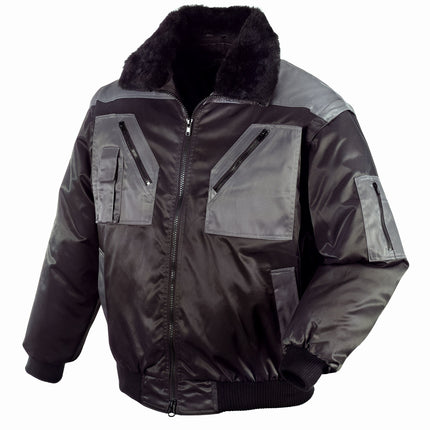 teXXor® Piloten-Jacke OSLO 4170 schwarz/anthrazit