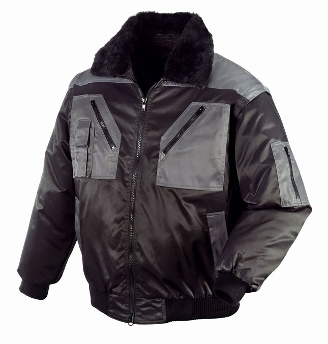 teXXor® Piloten-Jacke OSLO 4170 schwarz/anthrazit