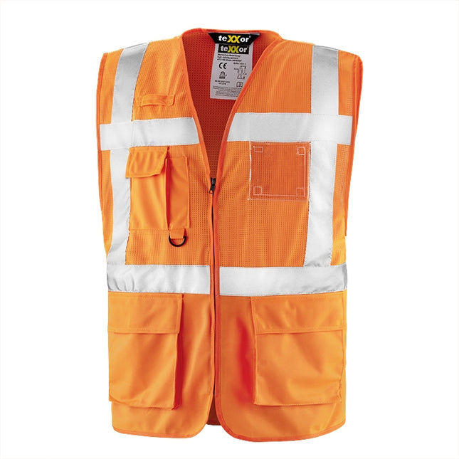 teXXor® Warnschutz-Weste AMHERST 4213 leuchtorange