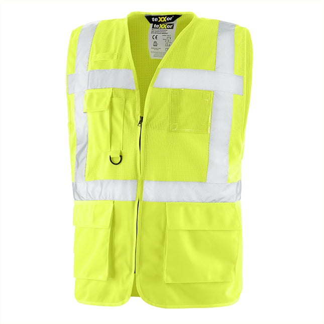 teXXor® Warnschutz-Weste AMHERST 4214 leuchtgelb