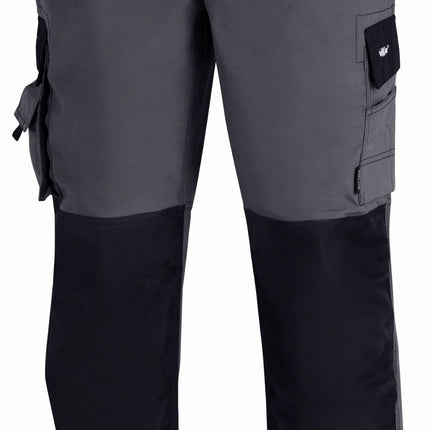 teXXor® Canvas (270 g/m²) Bundhose PANAMA 4317 grau/schwarz
