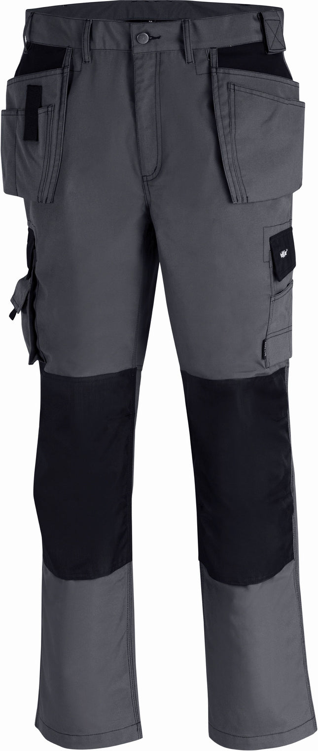teXXor® Canvas (270 g/m²) Bundhose PANAMA 4317 grau/schwarz