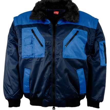 LeiKaTex® | STUBAITAL | Pilotenjacke | Winter blau