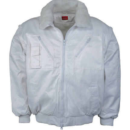 LeiKaTex® | WALSERTAL | Pilotenjacke | Winter weiß