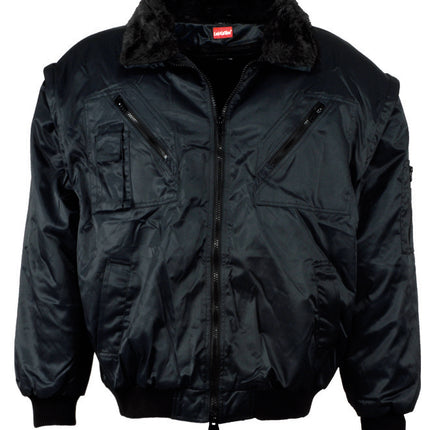 LeiKaTex® | ZILLERTAL | Pilotenjacke | Winter schwarz
