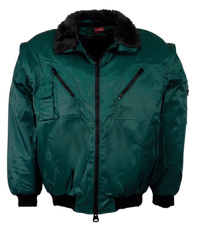 LeiKaTex® | KLOSTERTAL | Pilotenjacke | Winter grün