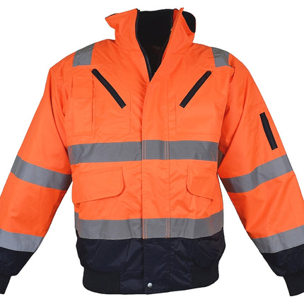 LeiKaTex® | Pilotenjacke | Warnschutz warnorange