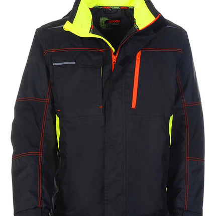 LeiKaTex® | BLACK LINE | Jacke | Winter schwarz