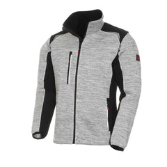 LeiKaTex® | REFLEECE | Strickfleece-Jacke grau Leipold Arbeitsschutz