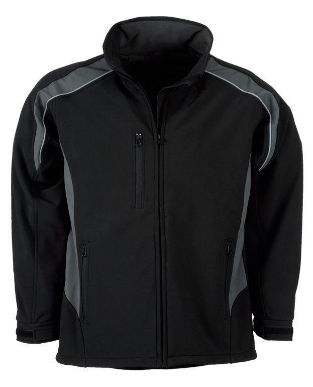 LeiKaTex® | ORBIT | Softshelljacke schwarz