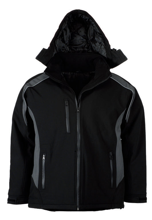 LeiKaTex® | ONYX | Softshelljacke | Winter schwarz