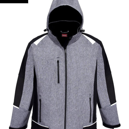LeiKaTex® | GOOD VIEW | Softshelljacke grau