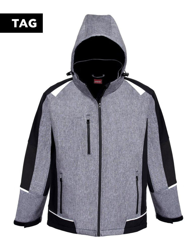LeiKaTex® | GOOD VIEW | Softshelljacke grau