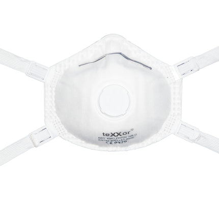 teXXor® Feinstaubmaske FFP3/V >>NR<< D-120 Stück