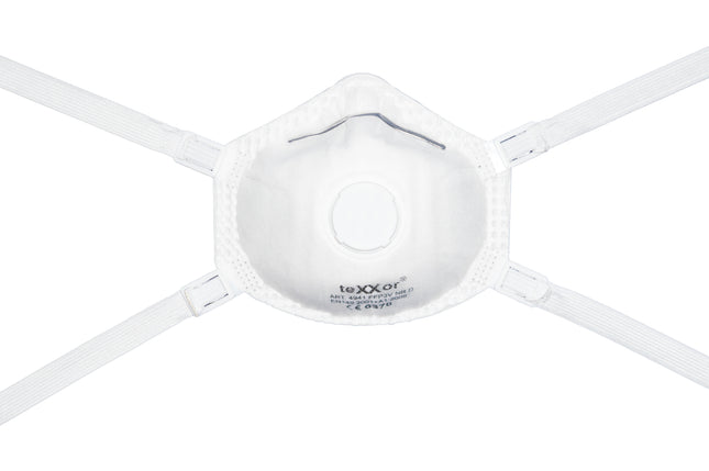 teXXor® Feinstaubmaske FFP3/V >>NR<< D-120 Stück