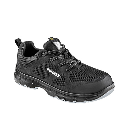 RUNNEX® S1PS- ESD-Sicherheitshalbschuhe FlexStar 5103 schwarz/grau