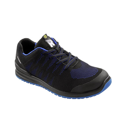 RUNNEX® S1PS-ESD-Sicherheitshalbschuhe SportStar 5109 schwarz/blau