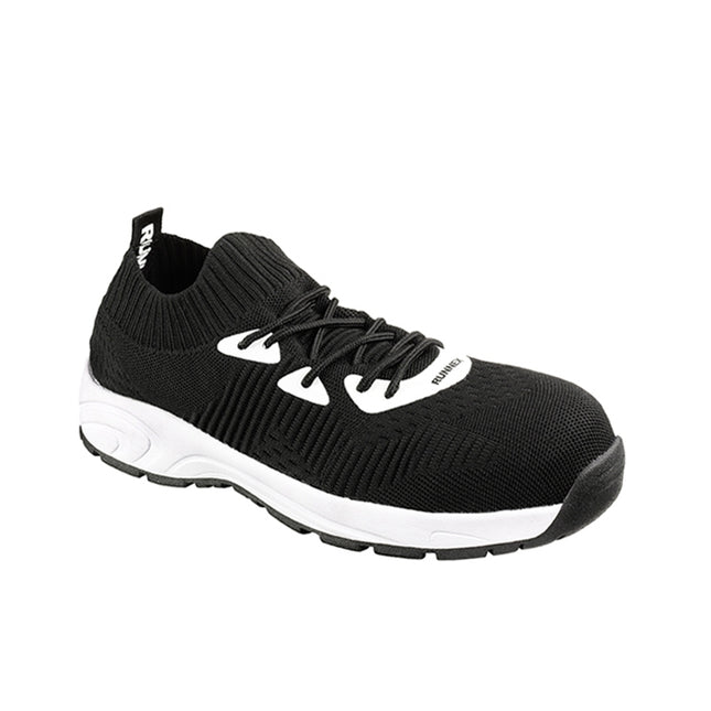 RUNNEX® S1-Sicherheitshalbschuhe SportStar 5111 schwarz/weiß