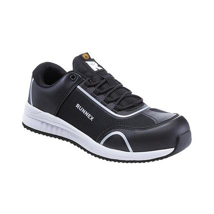RUNNEX® S1PS-ESD-Sicherheitshalbschuhe SportStar 5113 schwarz/weiß