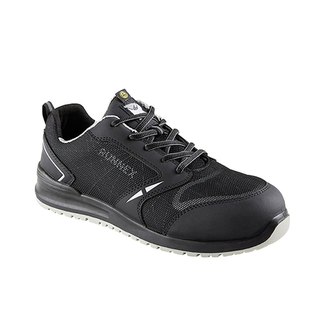 RUNNEX® S1PS-ESD-Sicherheitshalbschuhe SportStar 5115 schwarz/grau
